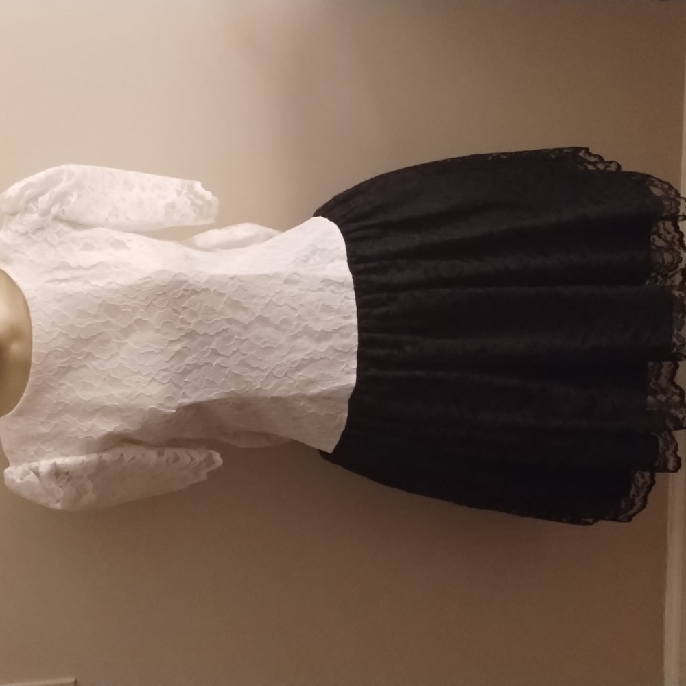 Vintage Lace Prom Dress